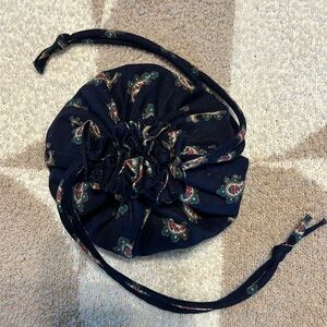 Vintage Vera Bradley Drawstring Jewelry Bag